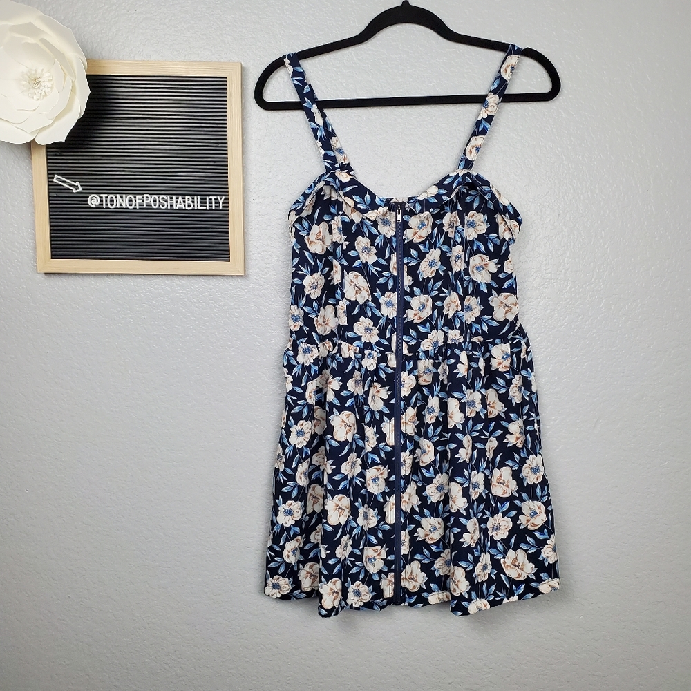 I JOAH FLORAL PRINT SUNDRESS